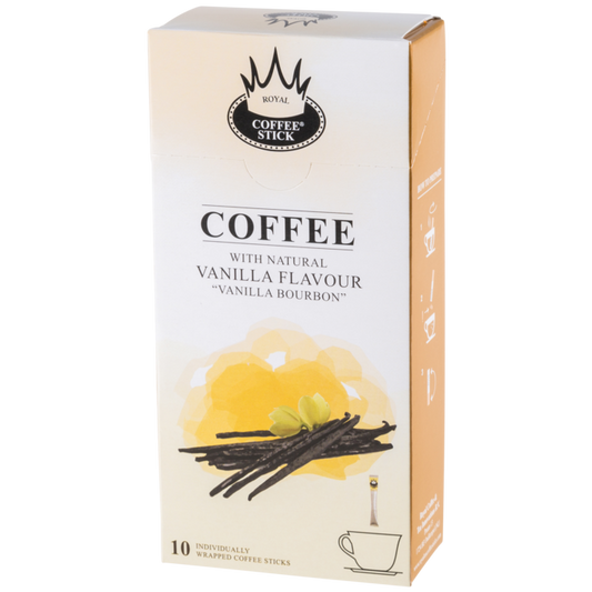 Vanille bourbon koffiesticks (10sticks)